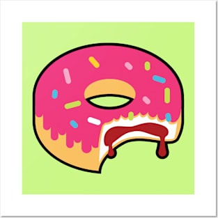 Doughnut Baking Bite Posters and Art